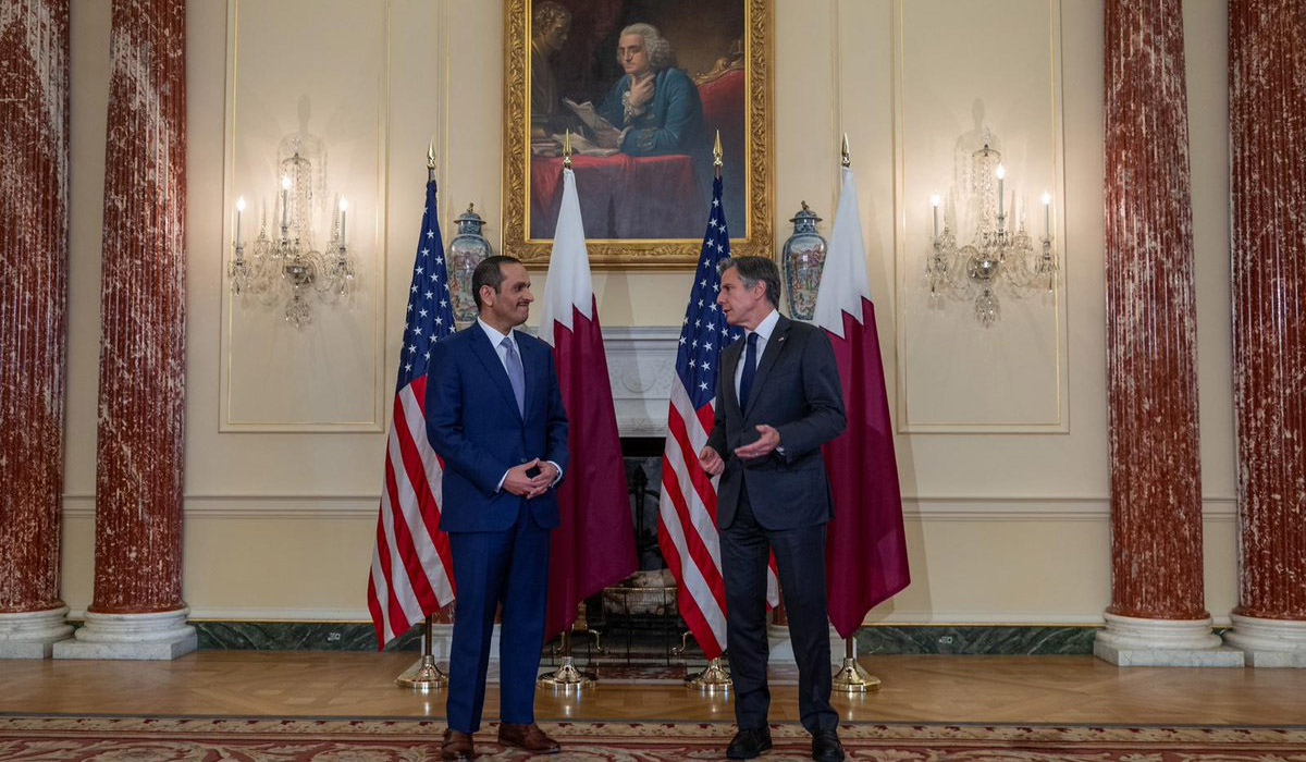 The Deputy Prime Minister and Minister of Foreign Affairs met today in Washington with US Secretary of State.
